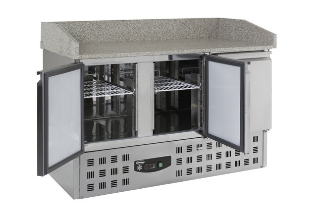 Pizzawerkbank compact line - 3 deuren 